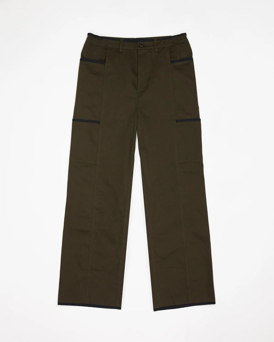 BORDERED WORK PANTS ZB002 BRONZITE - LOOT.