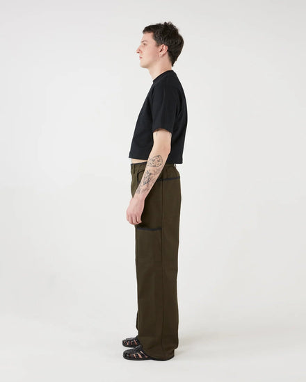 BORDERED WORK PANTS ZB002 BRONZITE - LOOT.