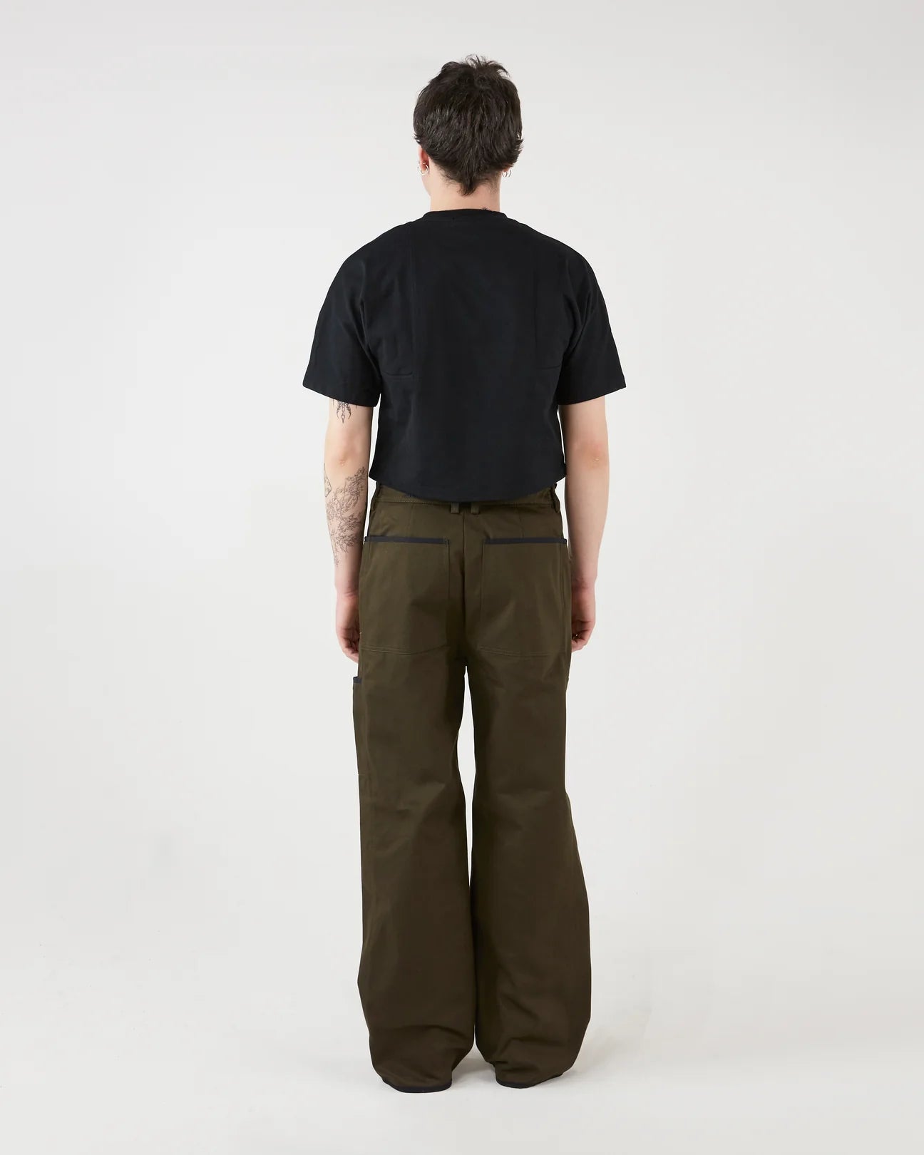 BORDERED WORK PANTS ZB002 BRONZITE - LOOT.