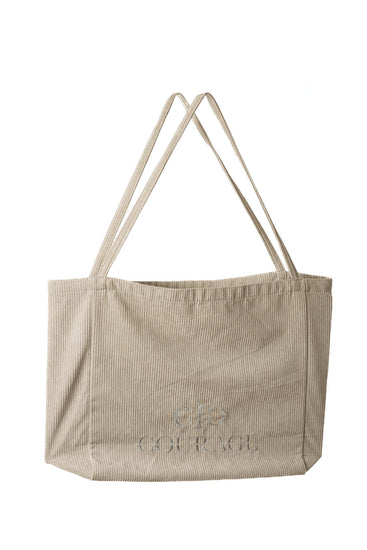 Courage Cord Bag Silver Grey - LOOT.