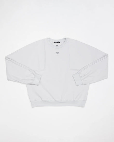 CROPPED SQUARED CREWNECK ZF001 TITAN - LOOT.