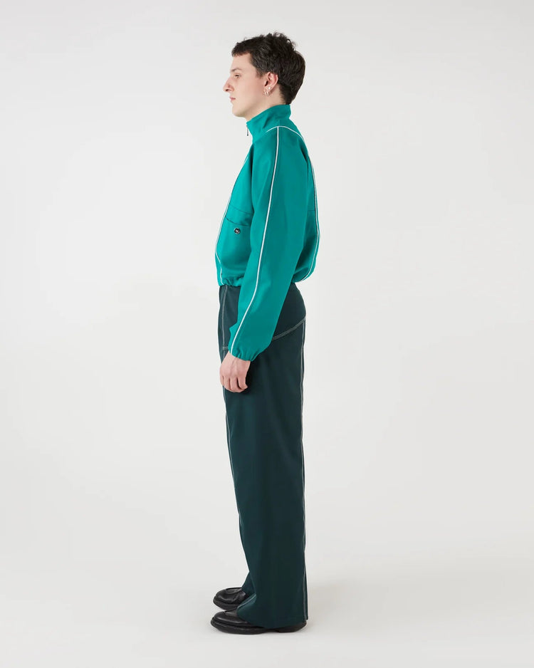 CROPPED TRAINING JACKET ZG001 AVENTURINE - LOOT.