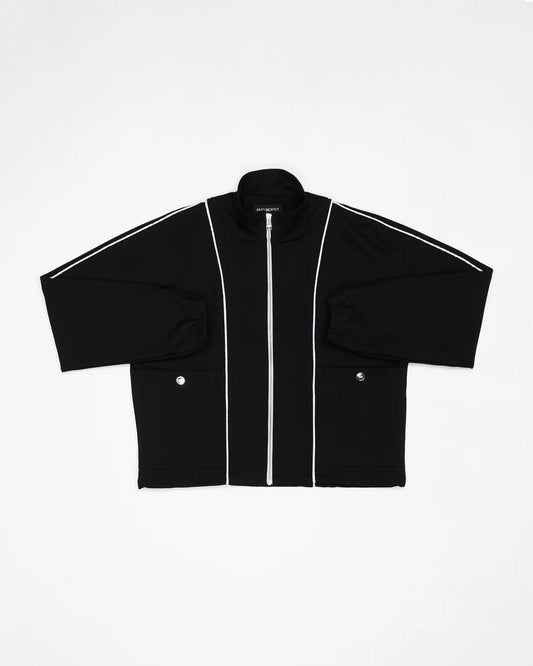 CROPPED TRAINING JACKET ZG001 BASALT - LOOT.