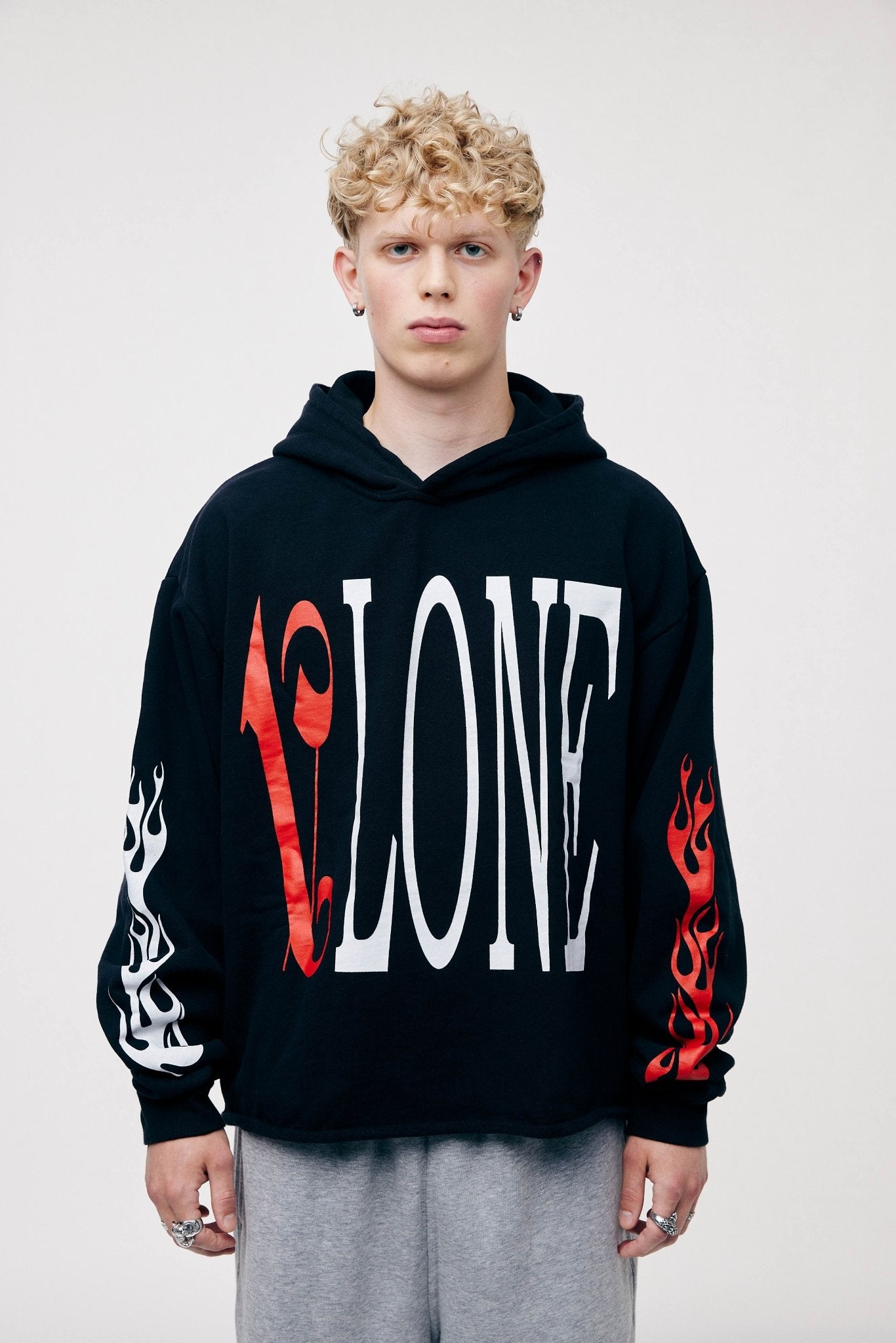 Palm angels vlone hoodie best sale